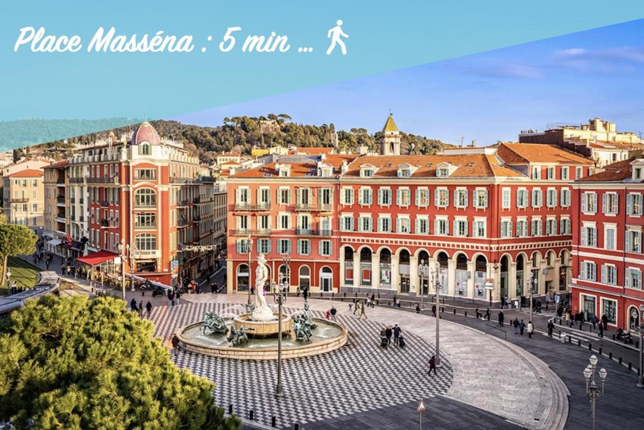 New ! Superbe Studio Vieux Nice - Climatise מראה חיצוני תמונה