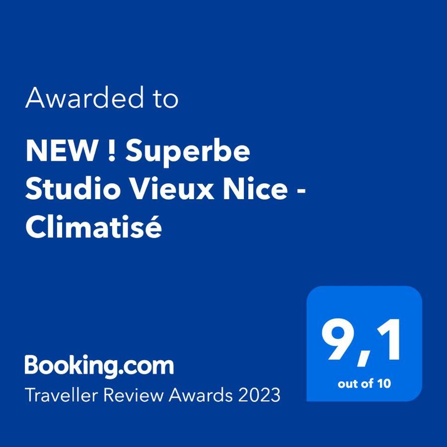 New ! Superbe Studio Vieux Nice - Climatise מראה חיצוני תמונה